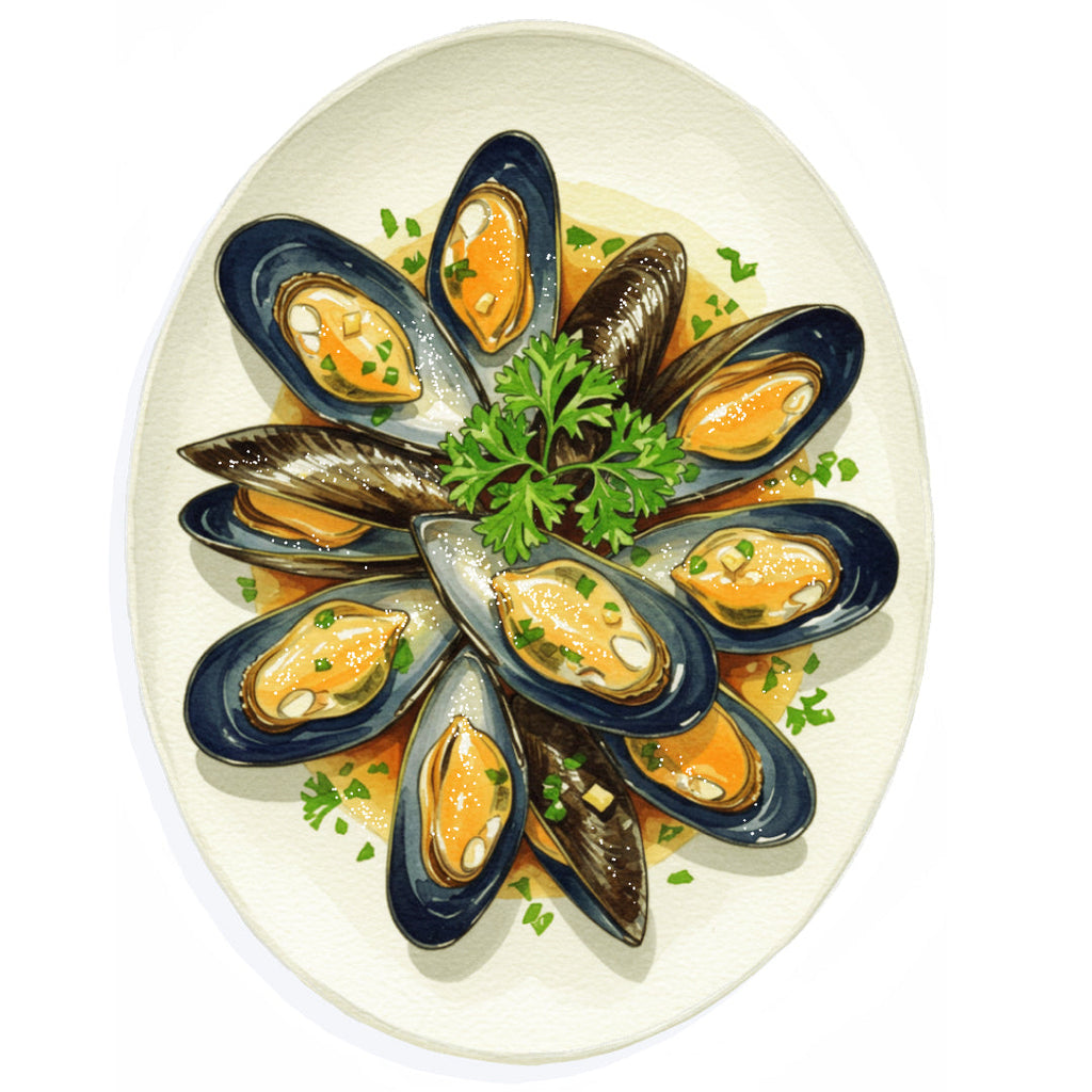 Yuzu Kosho Steamed Mussels