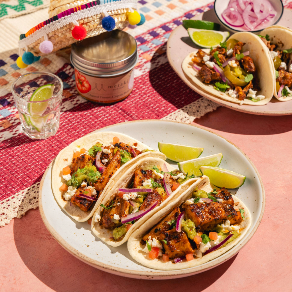 Smoky Chipotle Chicken Fiesta Tacos